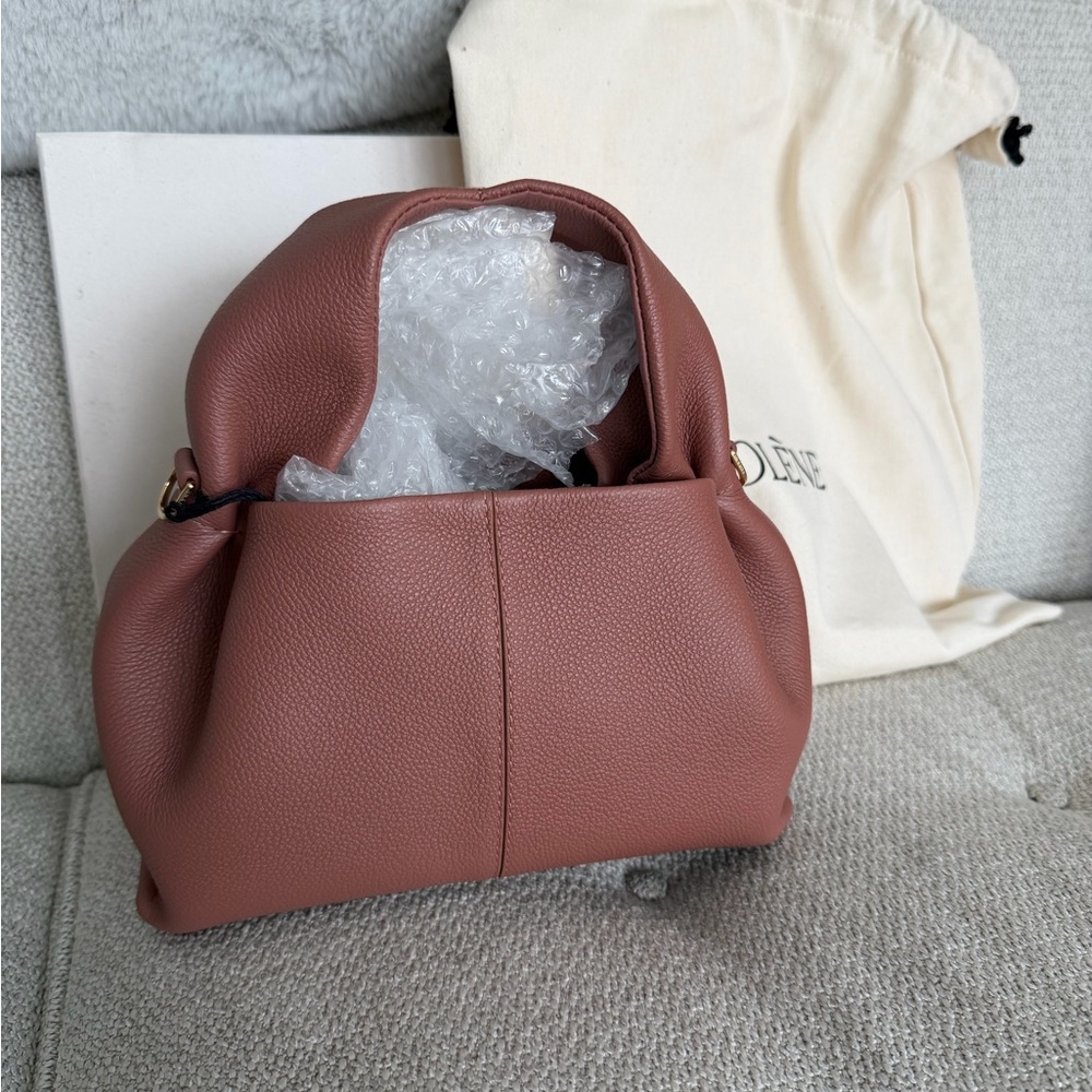 Polene Numero Neuf Mini Handbag Brand New From Paris! Blush Mauve Pink